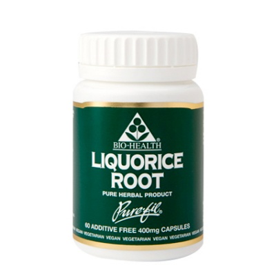 Bio Health Liquorice Root 400mg 60 caps