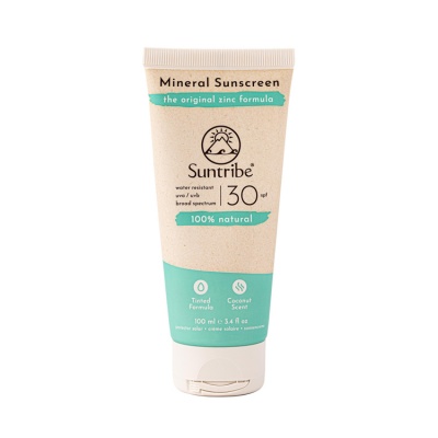 Suntribe Natural Mineral Sunscreen SPF30 100ml