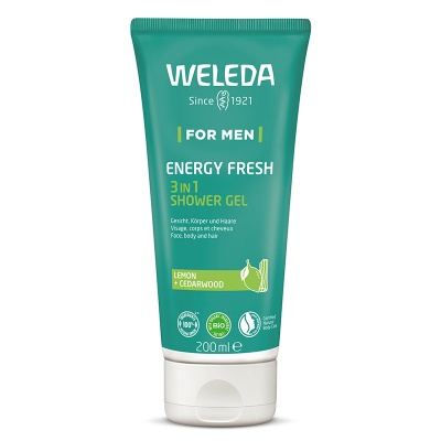 Weleda Mens Energy Fresh 3in1 Shower Gel 200ml