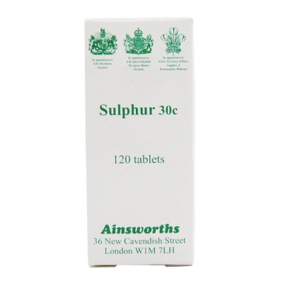 Ainsworths Sulphur 30c 120 tabs