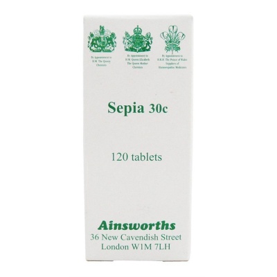 Ainsworths Sepia 30c 120 tabs