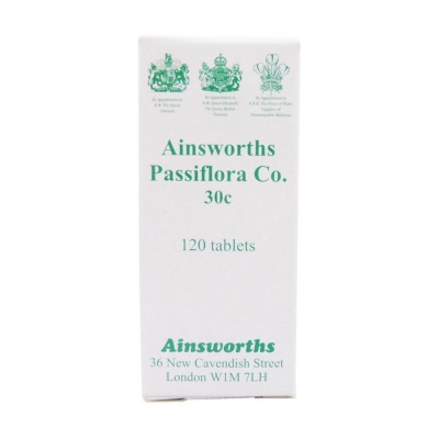 Ainsworths Passiflora Co 30c 120 tabs