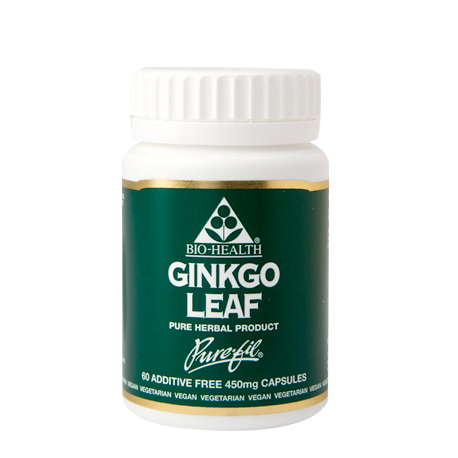 Bio Health Ginkgo Leaf 450mg 60 caps