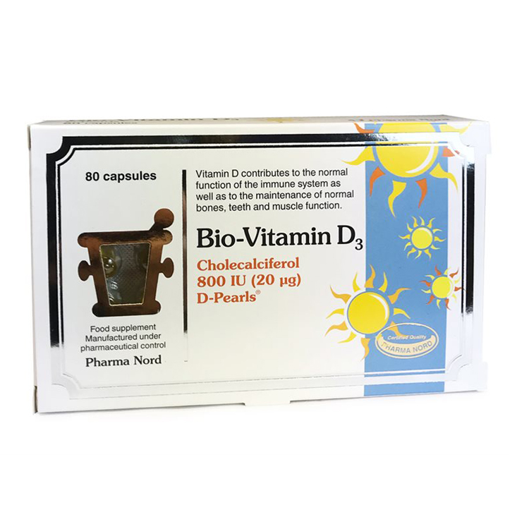 Pharma Nord Bio Vitamin D3 800iu 80 caps