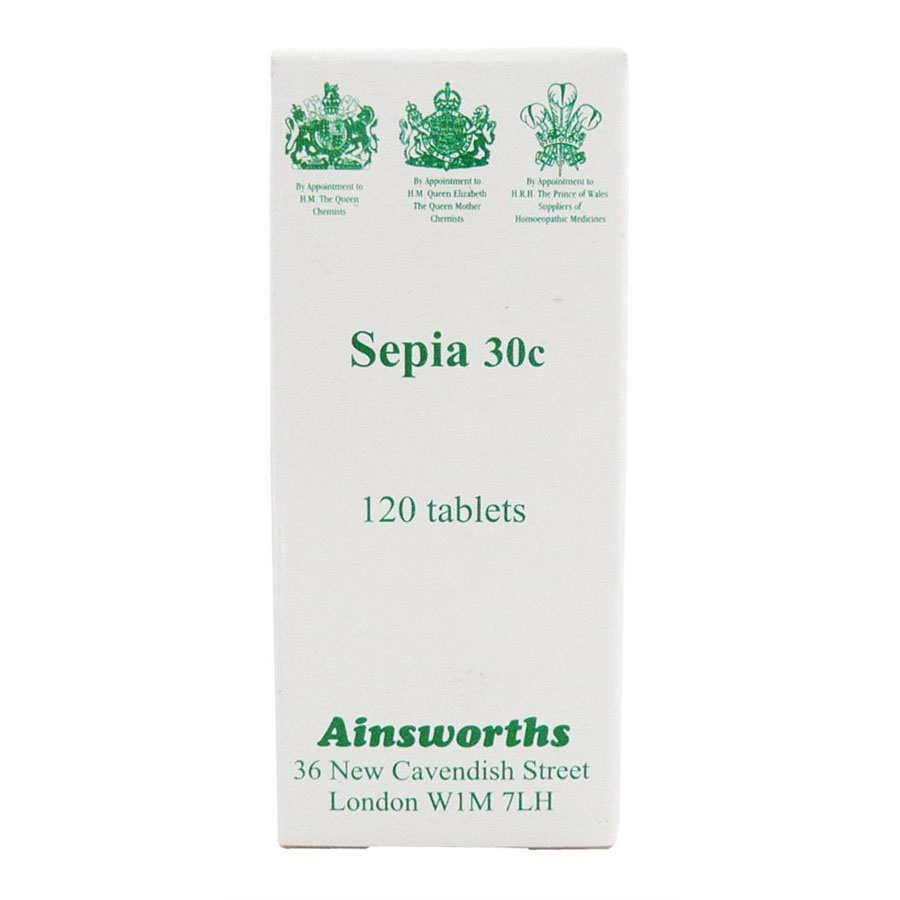 Ainsworths Sepia 30c 120 tabs