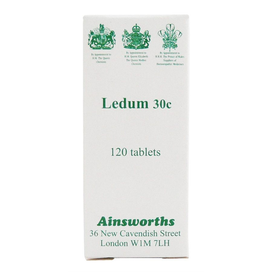 Ainsworths Ledum 30c 120 tabs