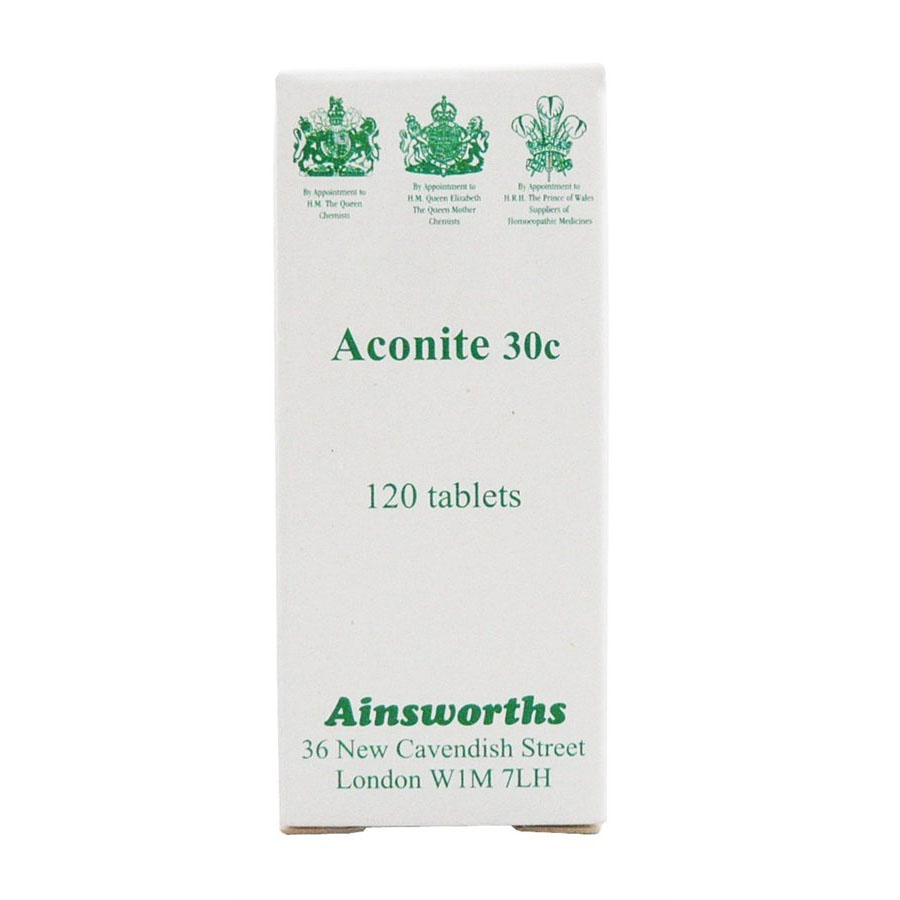 Ainsworths Aconite 30c 120 tabs